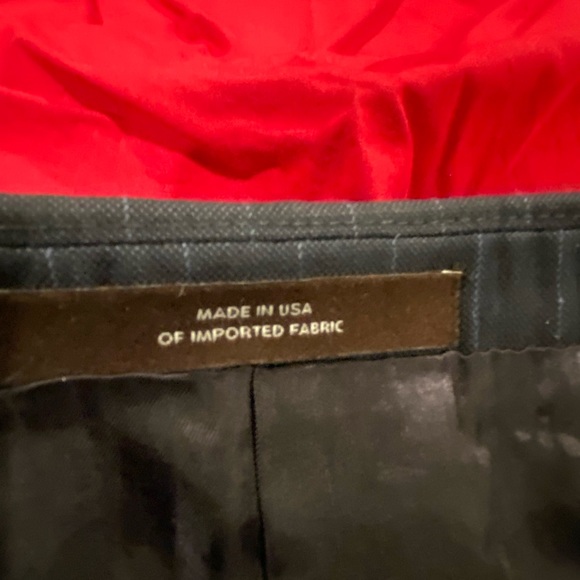 Jospeh Abboud blue pinstripe peak lapel 46R - Picture 8 of 16